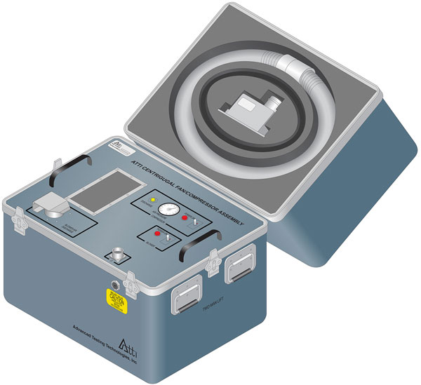 F-15 Centrifugal Fan/Compressor Assembly