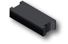07030149-17 Pin Housing, Spacer 2.5W, Receiver/Fixture