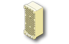 20134468-01 Connector, Elec, RF Module, Coax, 4 Slot, 7 GHz, (170 Position)