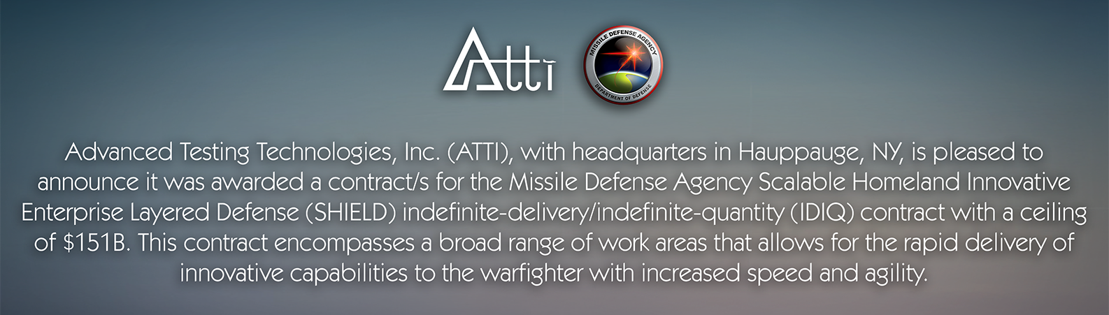 Missile Defense Agency Scalable Homeland Innovative Enterprise Layered Defense (SHIELD)